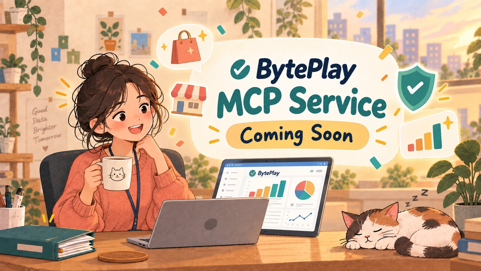 말 한마디로 쇼핑몰 AI 워크스페이스 완성 — BytePlay MCP Service 커밍순